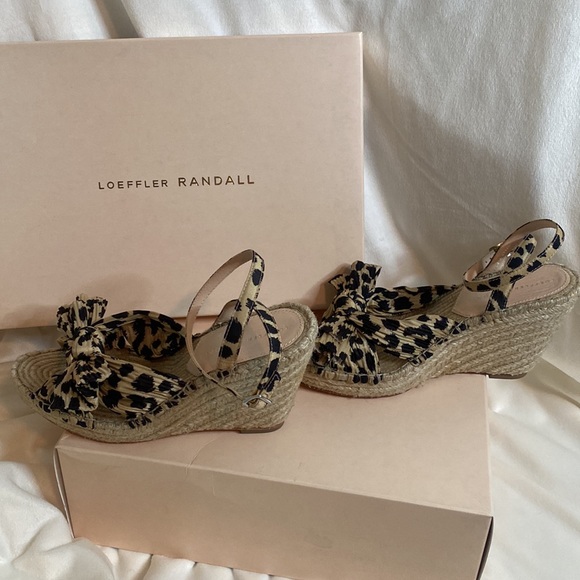 NWT Loeffler Randall Cheetah Espadrille - Picture 3 of 6